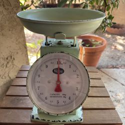 Nops Rustic Farmhouse Style Kitchen Scale