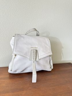 Cole Haan White Leather Backpack