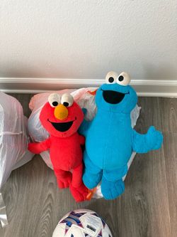 Elmo and Cookie Monster