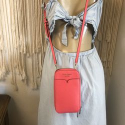 Kate Spade Crossbody  Cellphone Carrier With Wallet Attach 