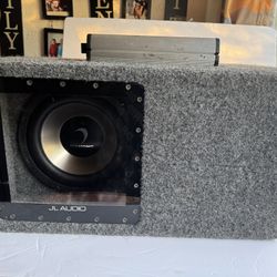 10"Diamond Audio D3 In ported JL Audio box and jL audio JX250.1D mono amp