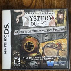 Mystery Quest for Nintendo DS