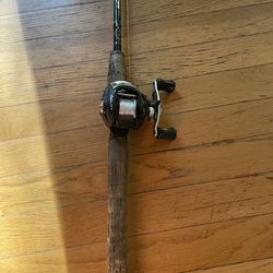 Bait Casting Rod And Reel Combo