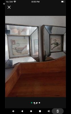 Mercury Glass Frames