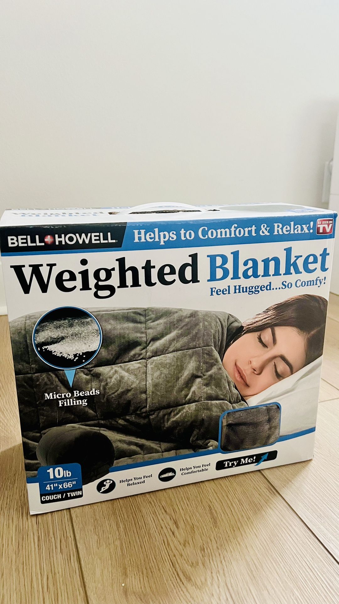 Bell + Howell Weighted Blanket Twin Size