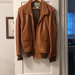 Men’s Brown Leather Jacket 