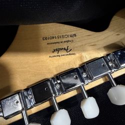 Vintage modified mustang guitar