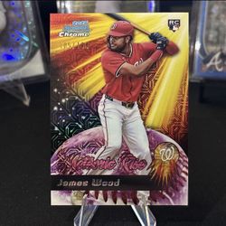Bowman Chrome James Wood Card