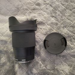 Sigma 16mm f/1.4 DC DN Contemporary Lens for Canon EF-M