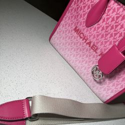 Pink Michael Kors Hand Bag 