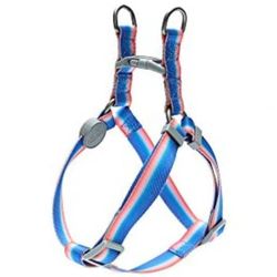 Dog Basic Harness Rainbow Pink