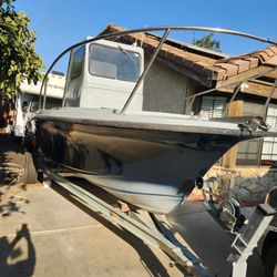 22 Ft Welcraft Pilothouse Fishing Boat