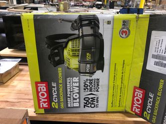 Ryobi Gas Backpack Blower