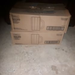 2 cs of 16oz beer mug still in box $30.00 each or $50.00 x both 1604  braun exit north