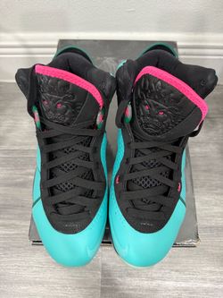 Nike LeBron High-Top Sneakers Teal Pink Black