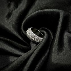 Moissanite Diamond Ring