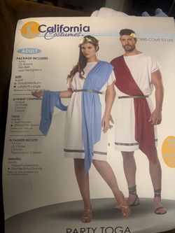 Halloween Toga costume