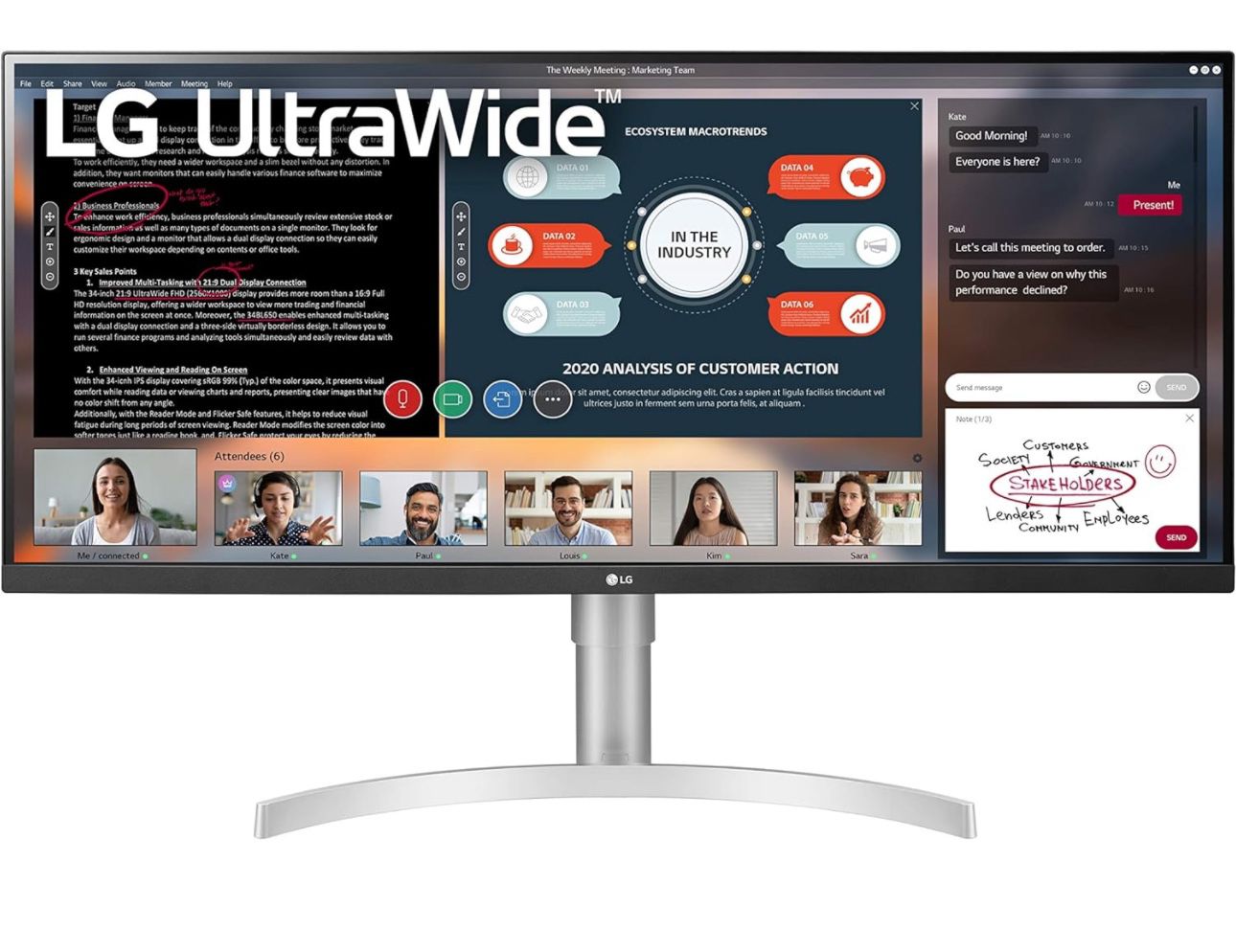 LG UltraWide Monitor 34"