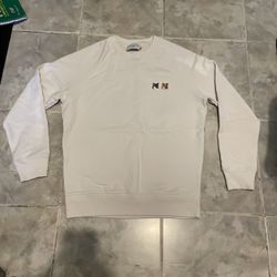 Maison Kitsune Sweatshirt Crewneck Double Fox SZ M