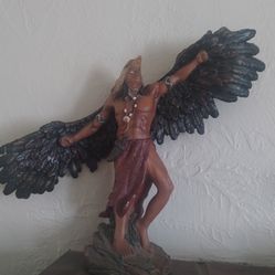 American Indian statue