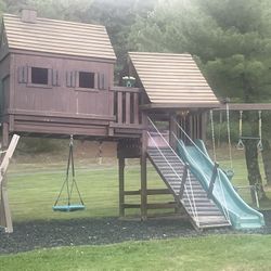 Playscape For Parts Or Whole Unit Eastern Jungle Gym- Quality Unit
