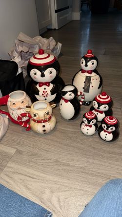 Johanna Parker Vintage Inspired Penguin Ceramic Set