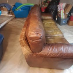 leather couch