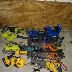 Dewalt Tools  And Kreg, Ridged,makita and Ryobi