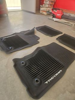 2026 Toyota Tacoma floor mats