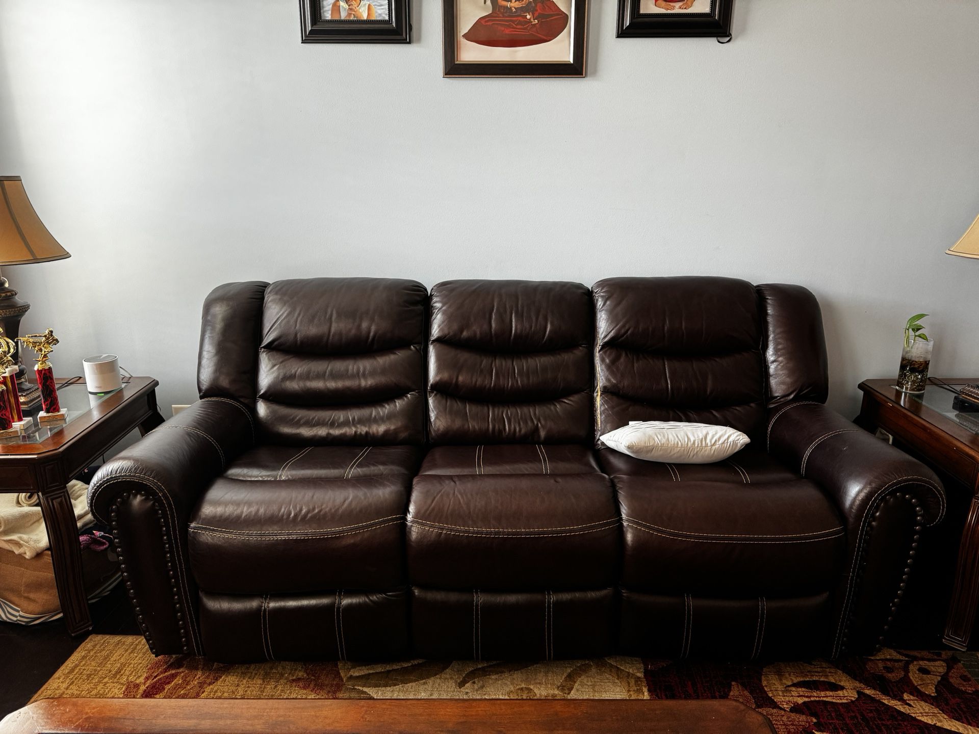 Power recliner Sofa and Love Seat