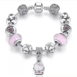 Hello Kitty Bracelet 7”5 inches