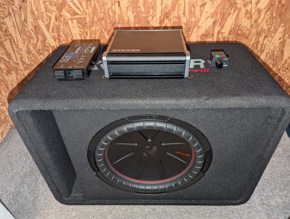 12" Kicker CompR Subwoofer