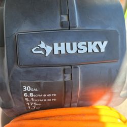 Husky, air Compressor  30 Gal.