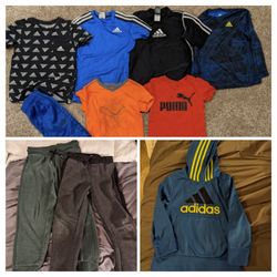 10 Piece Set Boys Adidas Puma Clothing 5/6 6/7