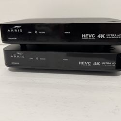 (2) ARRIS VIP5602W HEVC 4K ULTRA HD Streaming Media Players