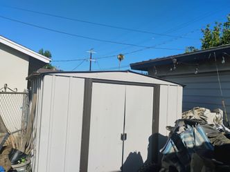 Metal shed