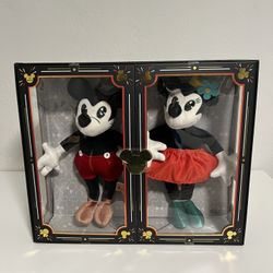 Mickey & Minnie Collectible Plush Dolls Limited Release 