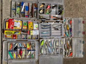 $150 FISHING LURES