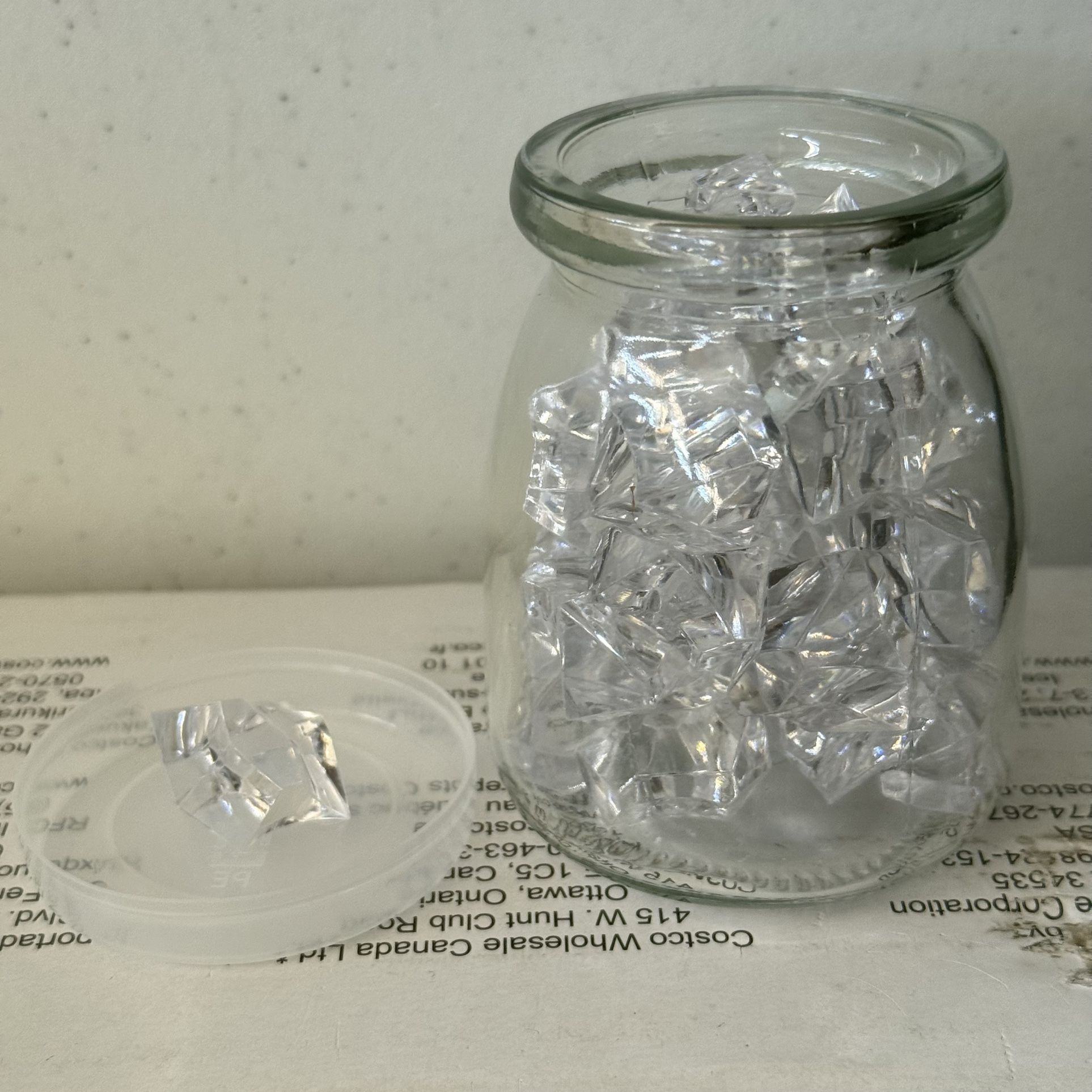 FREE Clear Acrylic Ice Rock Crystals