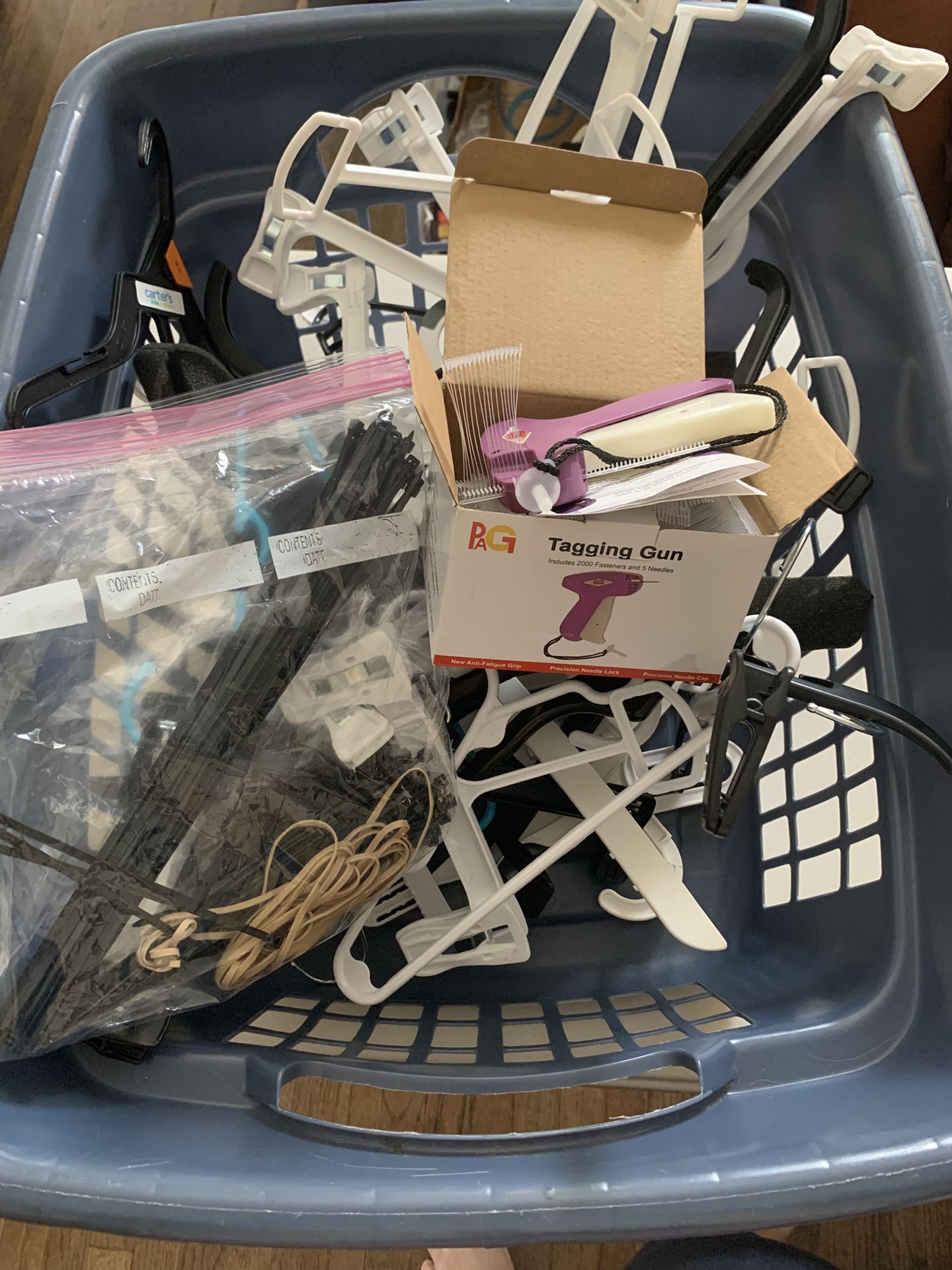 Clothing Sale Items-hangers, Tagging Gun And More