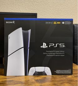 PS5 Slim Digital Edition (Brand New!)