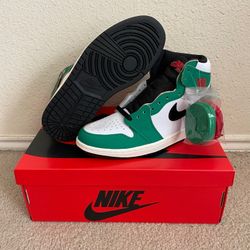 Jordan 1 Lucky Green Size 8.5 
