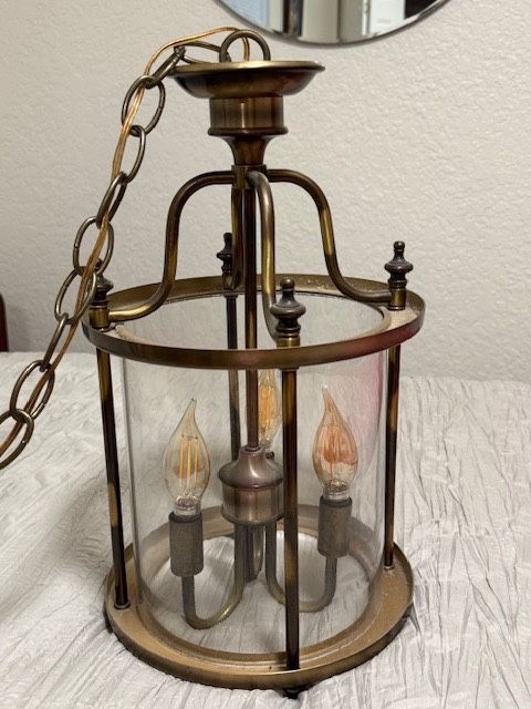 Vintage Hanging Light Set