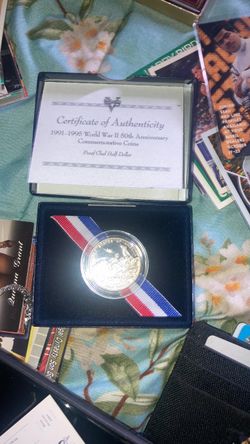 World War 50th anniversary coin