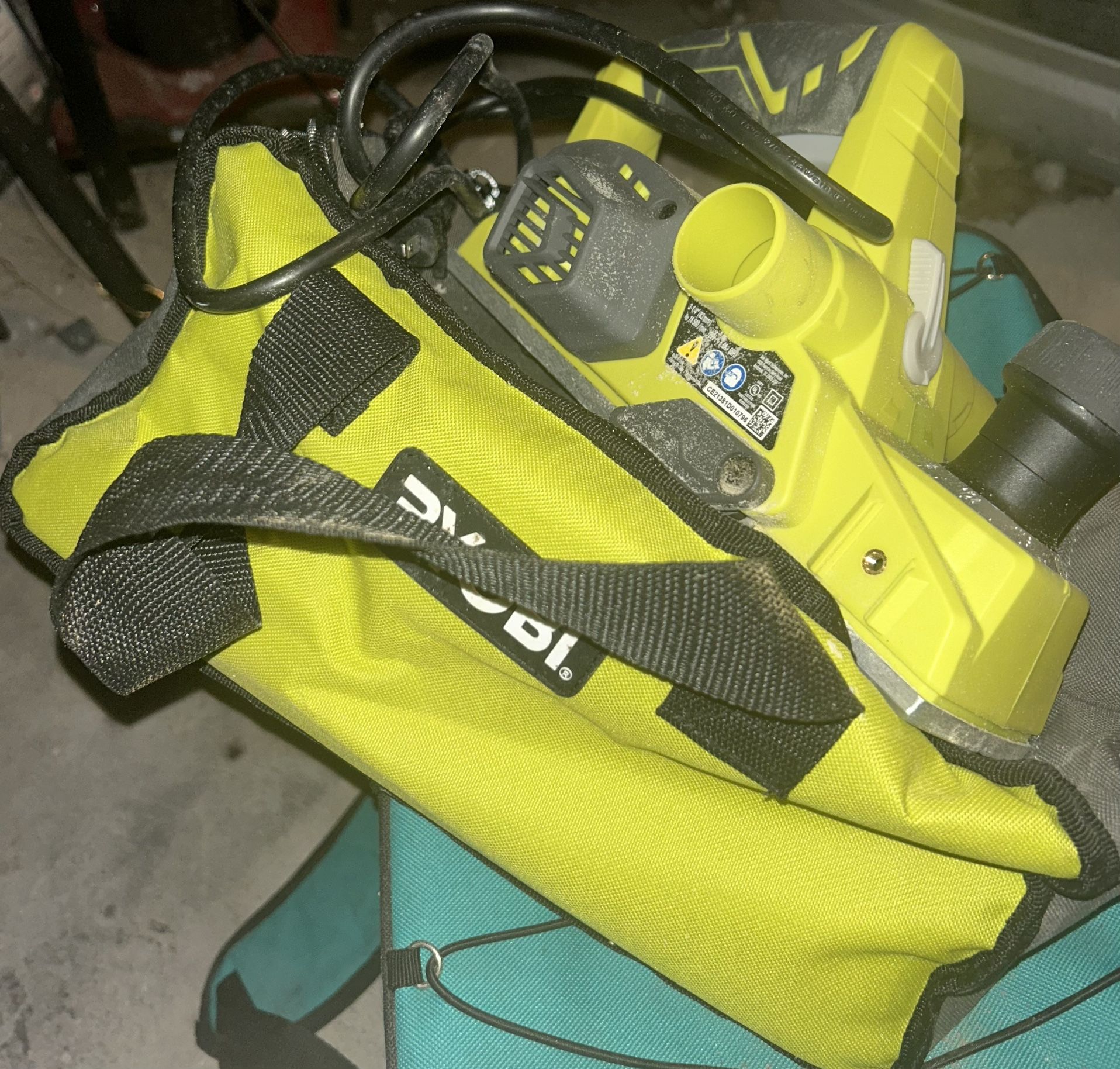 RYOBI PLANER with Dust Bag