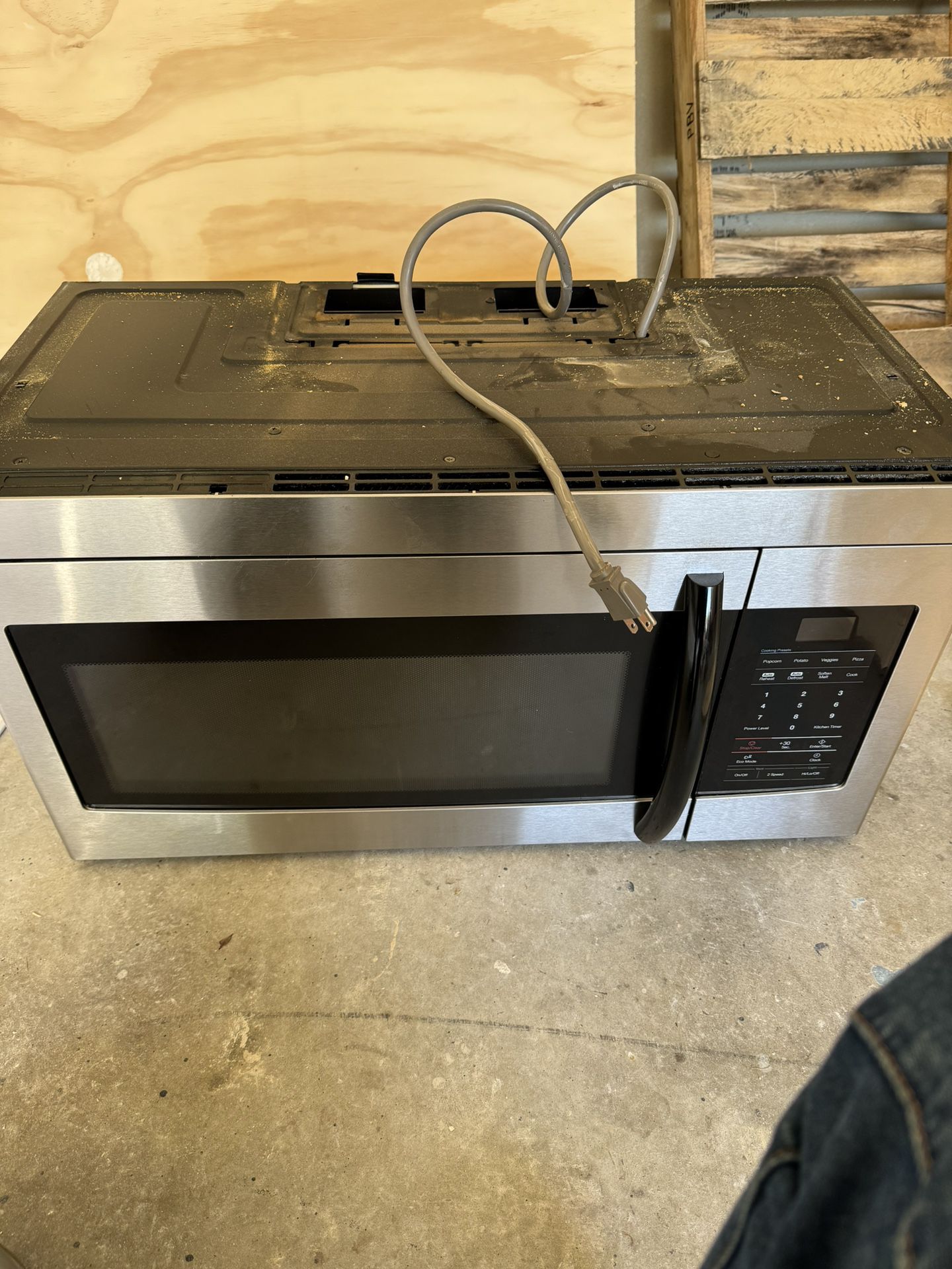 30in” Over The Range Stainless Steel Samsung Microwave