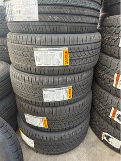 235/60R18 Pireli (4) new tires installation and balance 50,000 miles warranty
