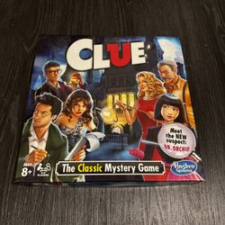 Clue Mysterious Game