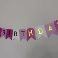 Happy birthday Banner