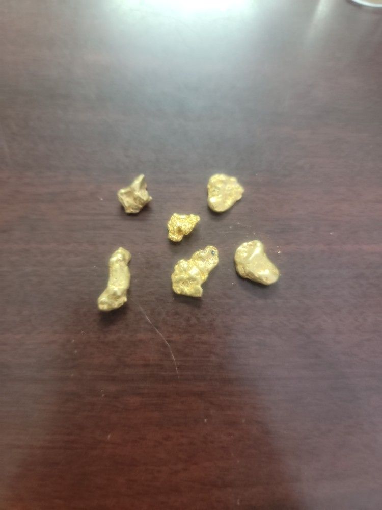 Gold Nuggets 16.2 Grams Total
